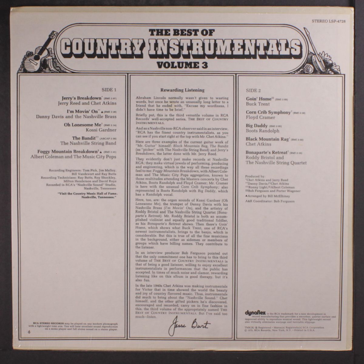 the best of country instrumentals,vol. 3 by VARIOUS