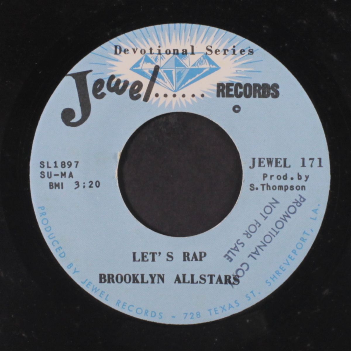 let's rap / swing low sweet chariot by BROOKLYN ALLSTARS