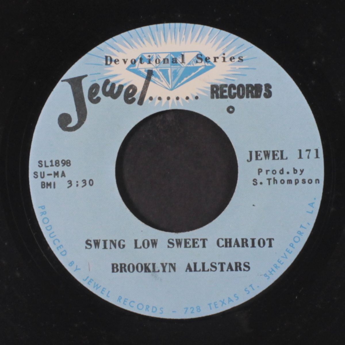 let's rap / swing low sweet chariot by BROOKLYN ALLSTARS