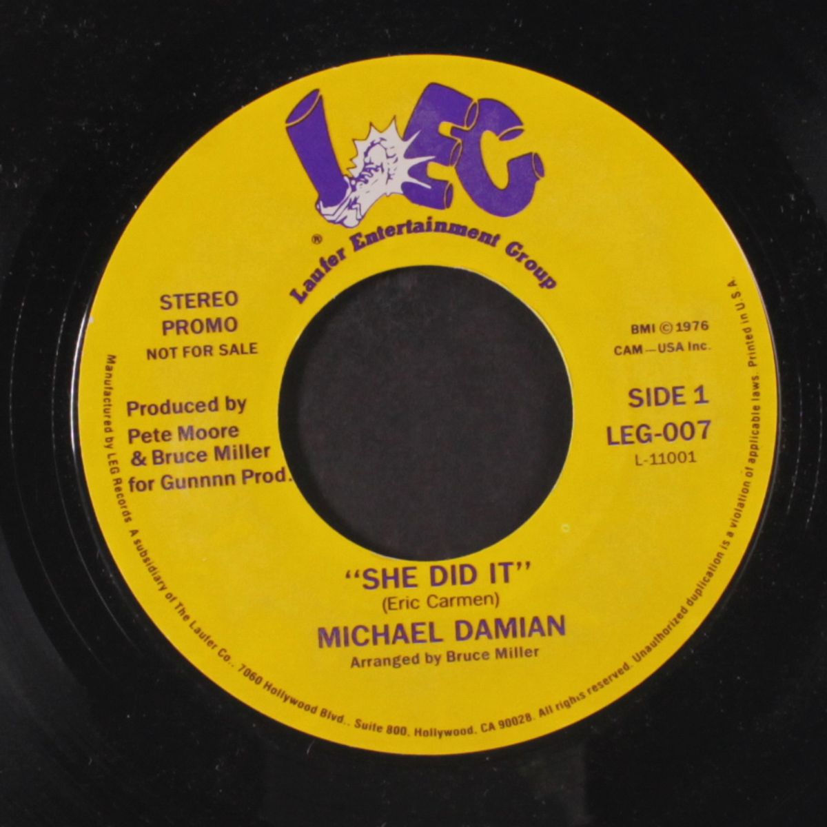 she did it by MICHAEL DAMIAN