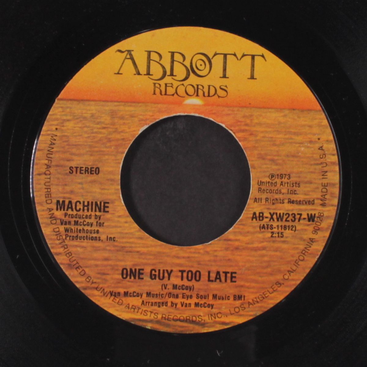 everybody's got a story / one guy too late by MACHINE