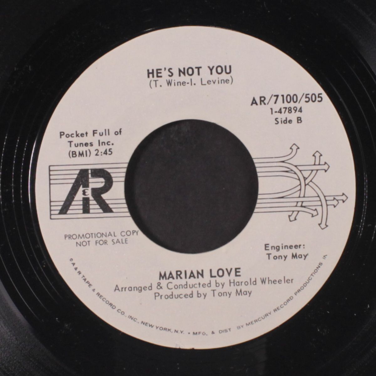 i believe in music / he's not you by MARION LOVE