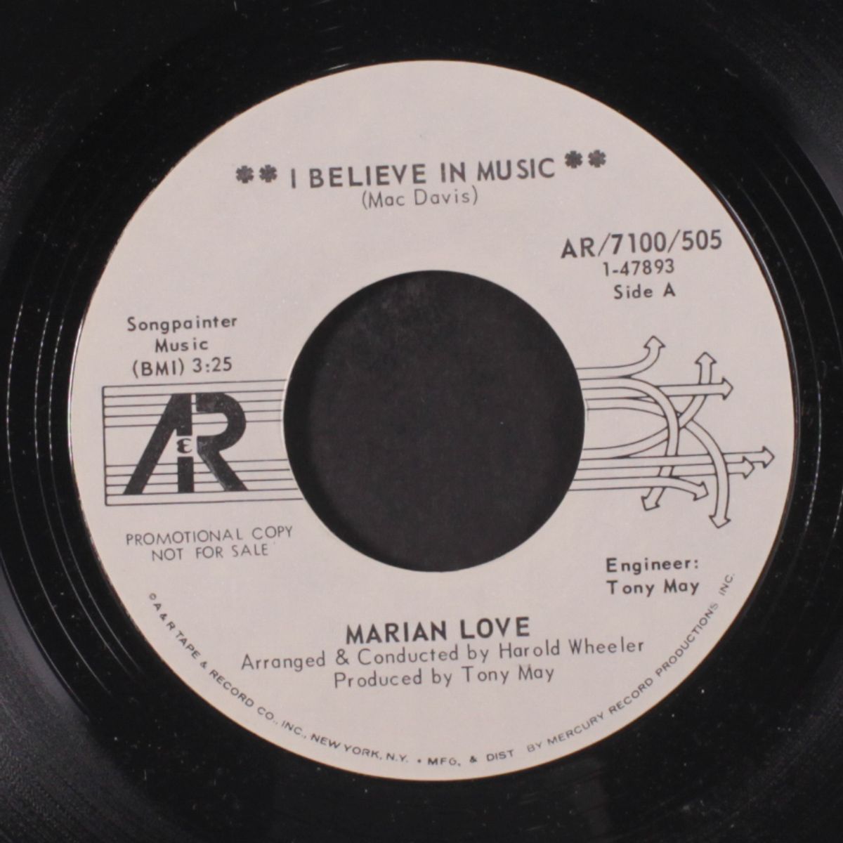 i believe in music / he's not you by MARION LOVE