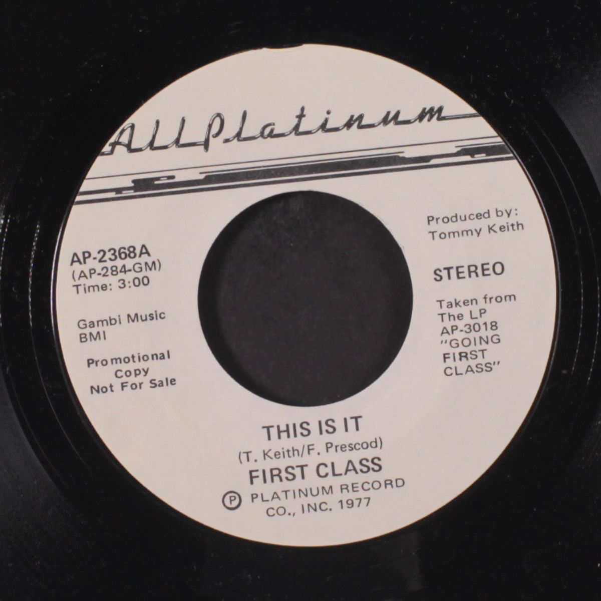 this is it / same by FIRST CLASS
