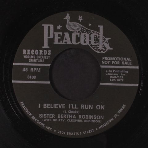 SISTER BERTHA ROBINSON