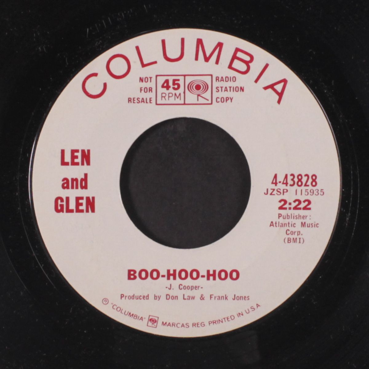 more than yesterday / boo-hoo-hoo by LEN & GLEN