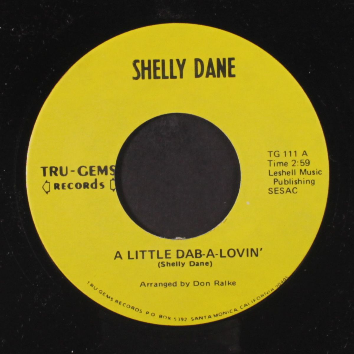 in a changing world / a little dab-a-lovin' by SHELLY DANE