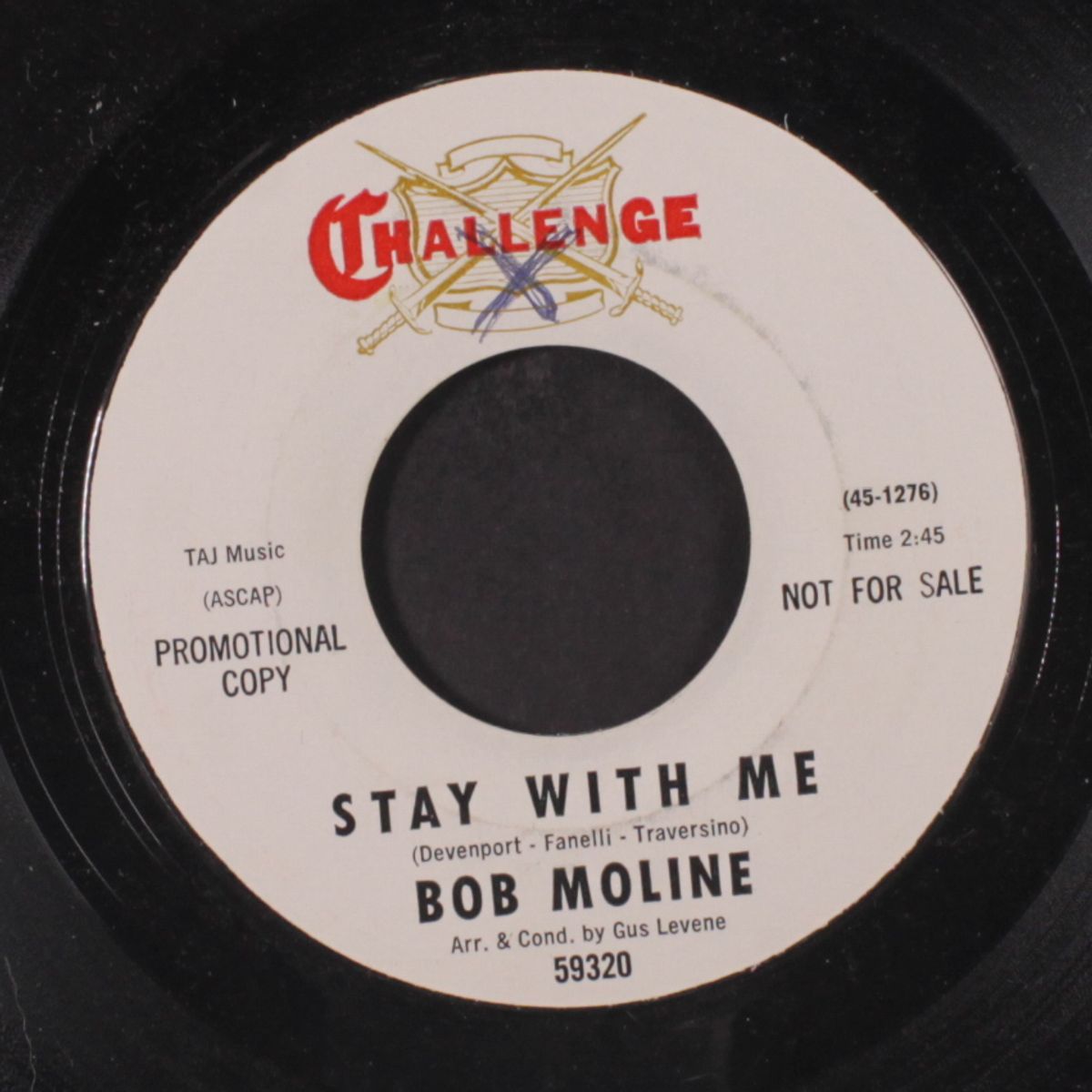 honey hold me / stay with me by BOB MOLINE