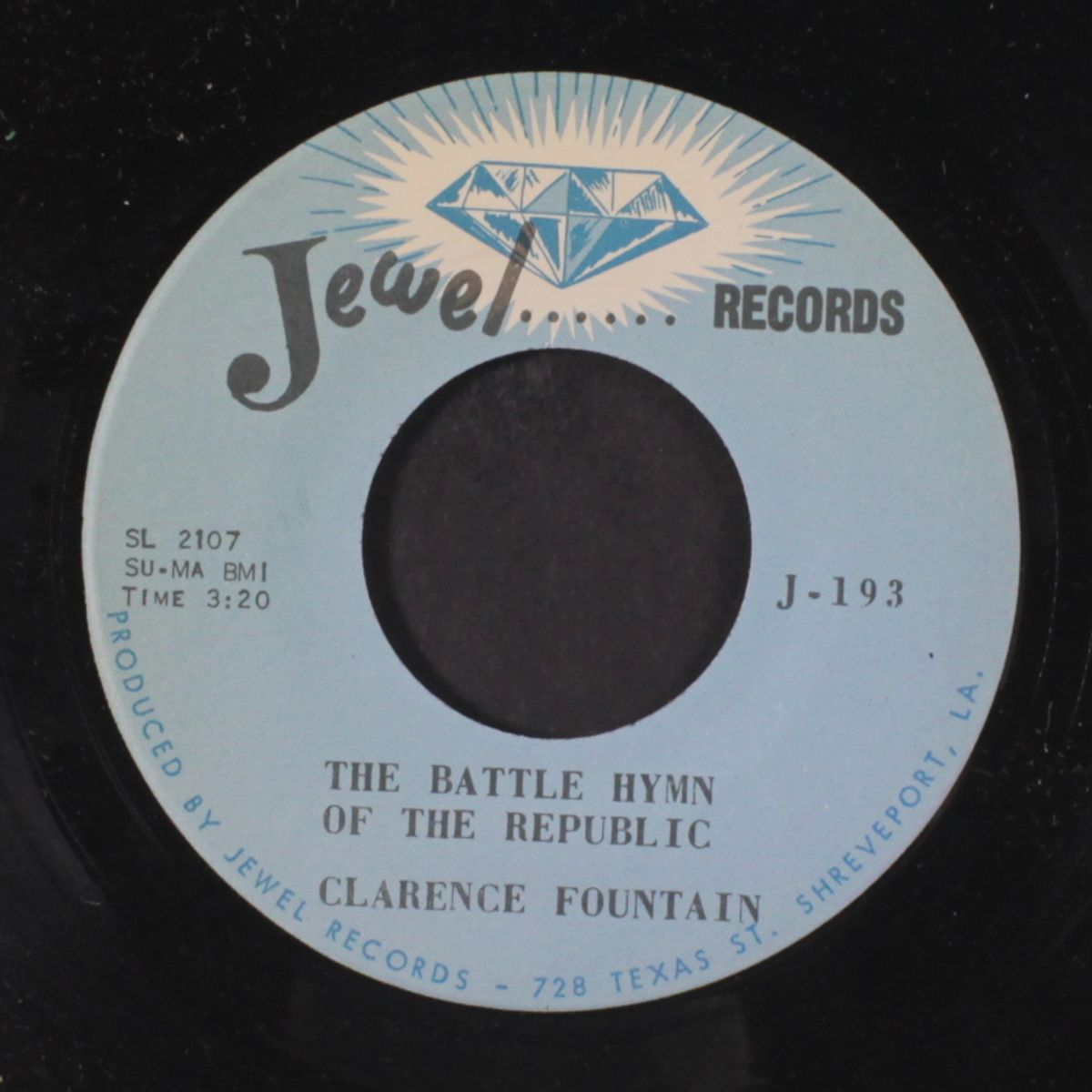 me and jesus / the battle hymn of the republic by CLARENCE FOUNTAIN
