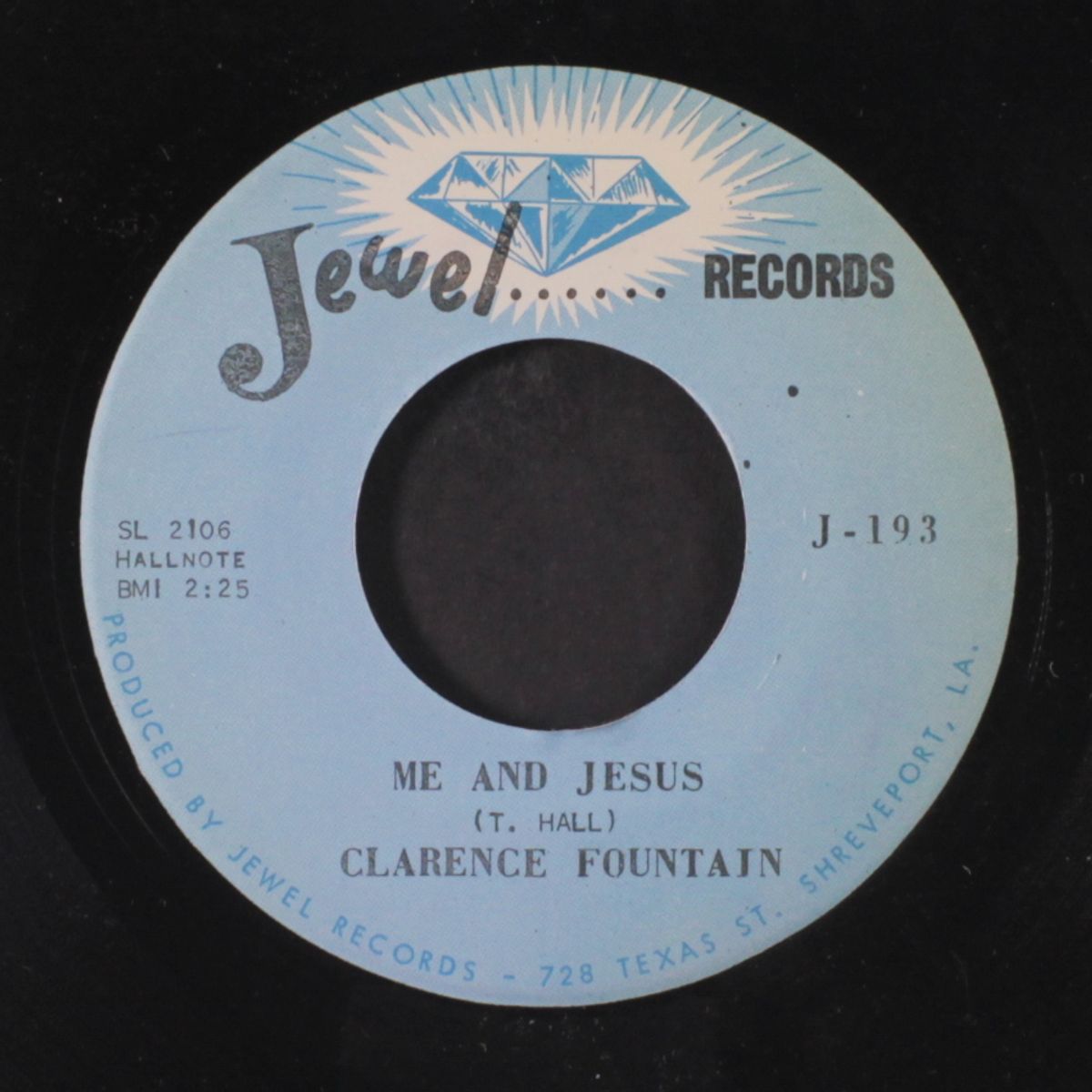 me and jesus / the battle hymn of the republic by CLARENCE FOUNTAIN