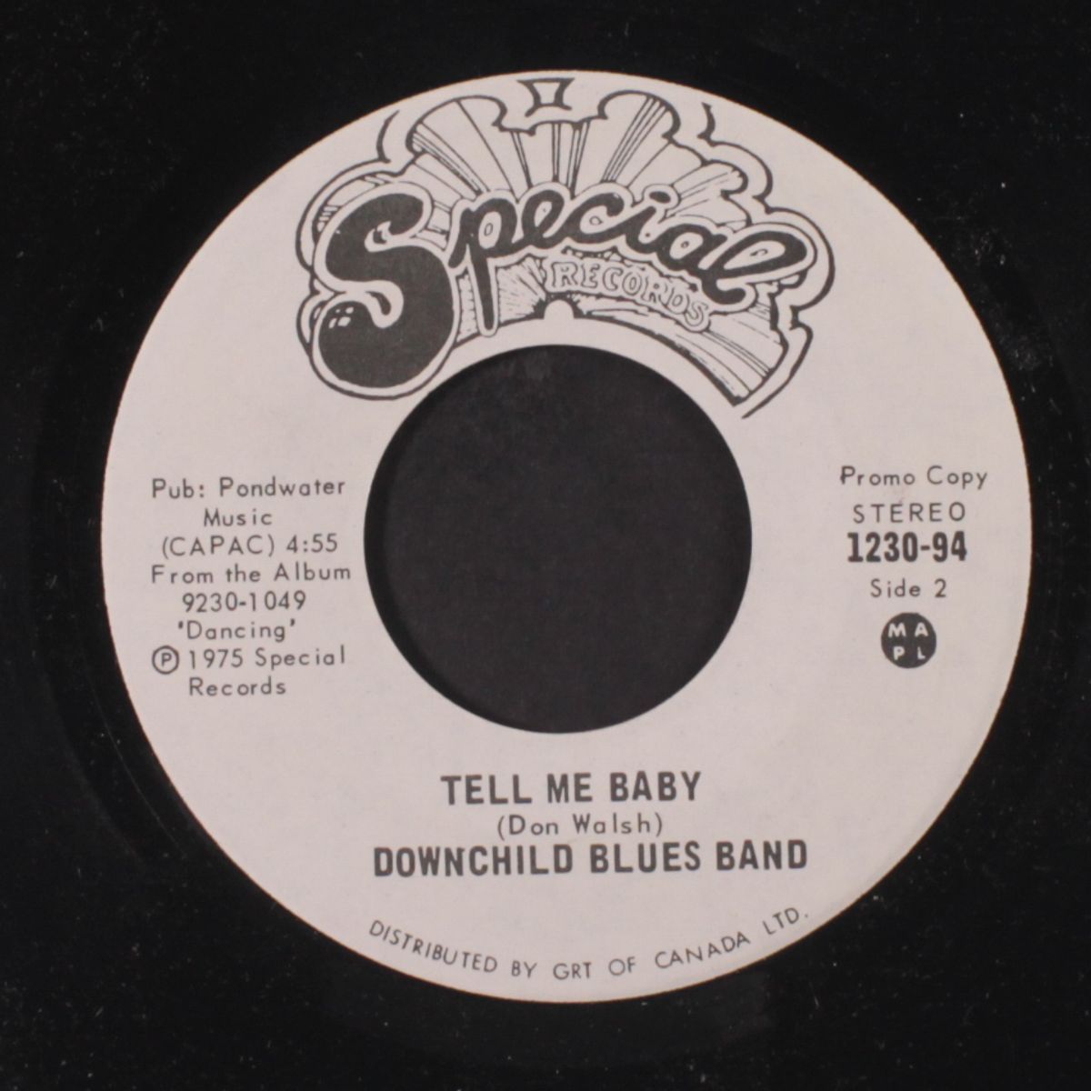 going dancing / tell me baby by DOWNCHILD BLUES BAND