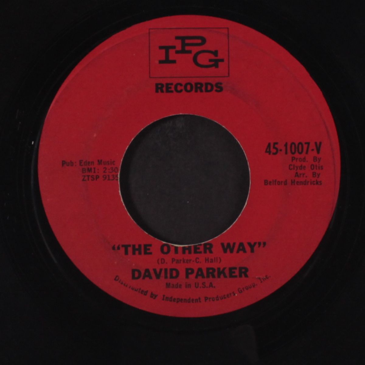 ever since you've been gone / the other way by DAVID PARKER