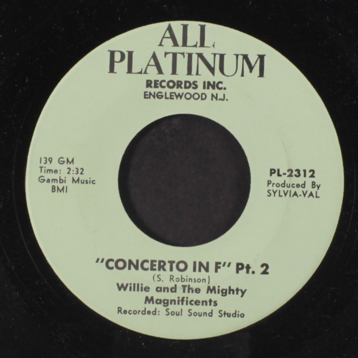 concerto in f / pt. 2 by WILLIE & MIGHTY MAGNIFICENTS