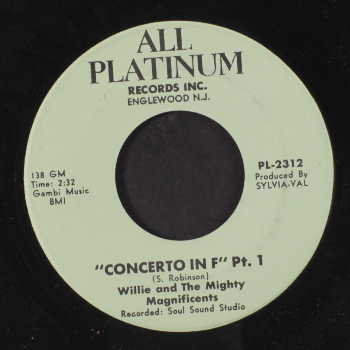 concerto in f / pt. 2 by WILLIE & MIGHTY MAGNIFICENTS