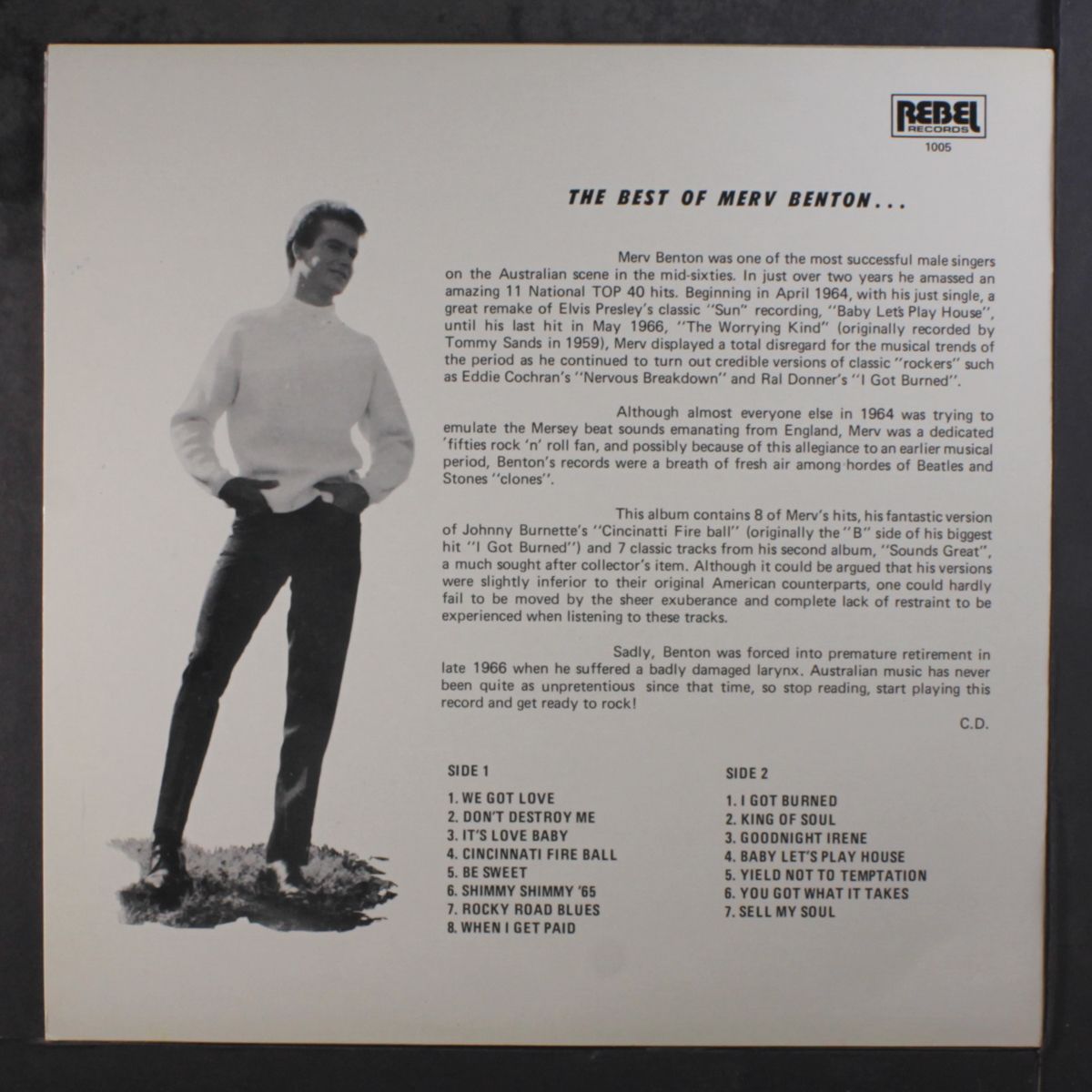 best of by MERV BENTON
