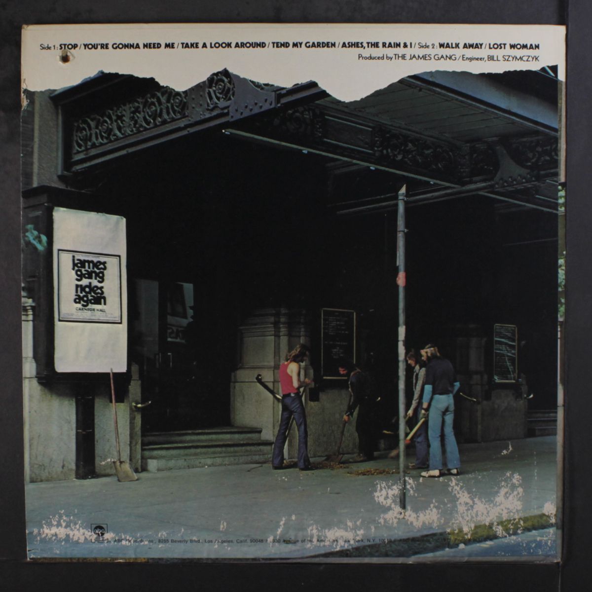 live in concert by JAMES GANG