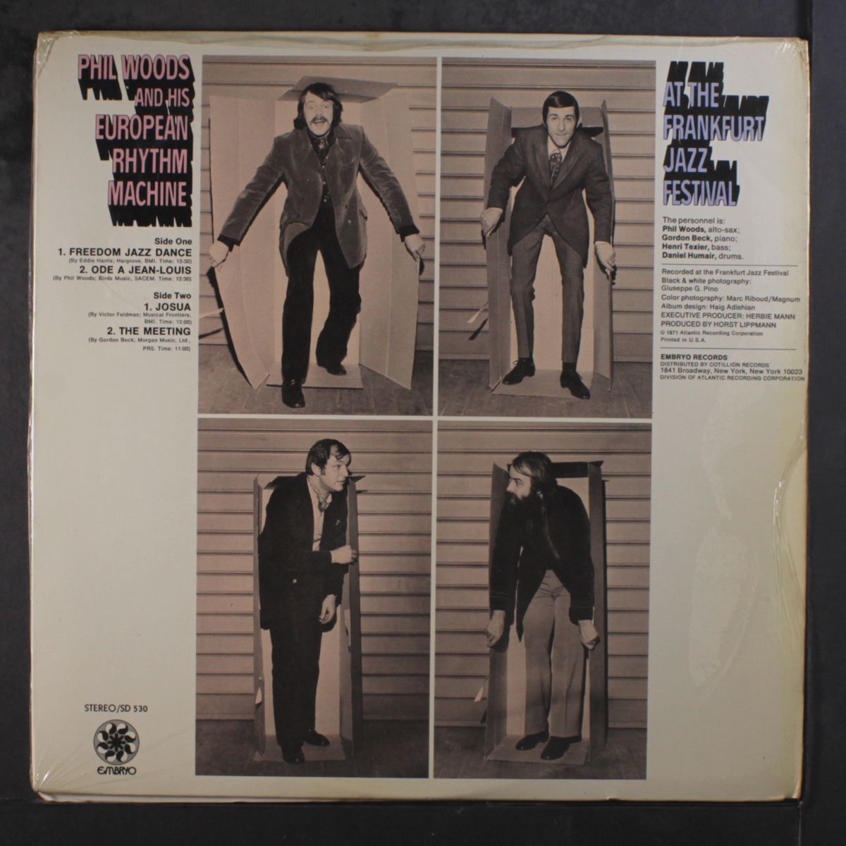 at the frankfurt jazz festival by PHIL WOODS