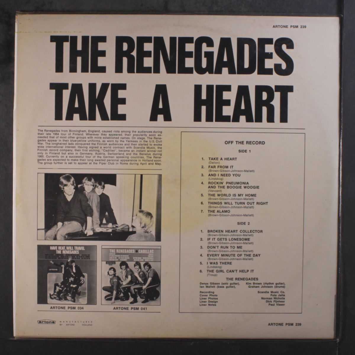 take a heart by RENEGADES