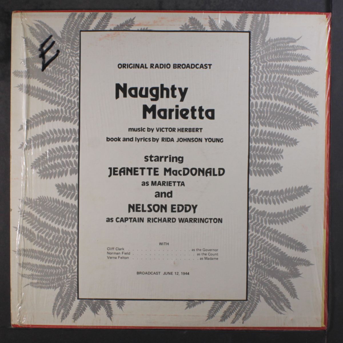 naughty marietta by SOUNDTRACK