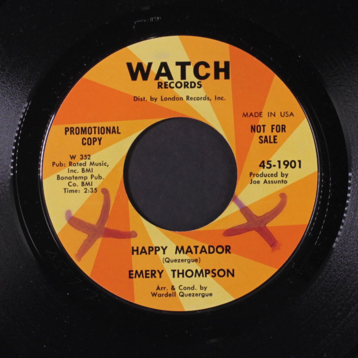 happy matador / jellybean by EMERY THOMPSON