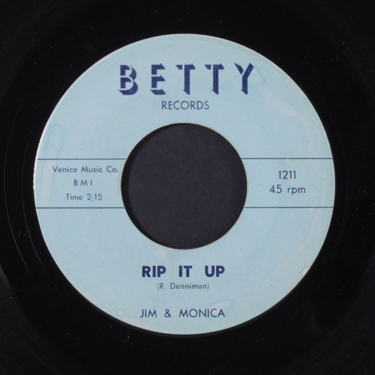 rip it up / love is strange by JIM & MONICA