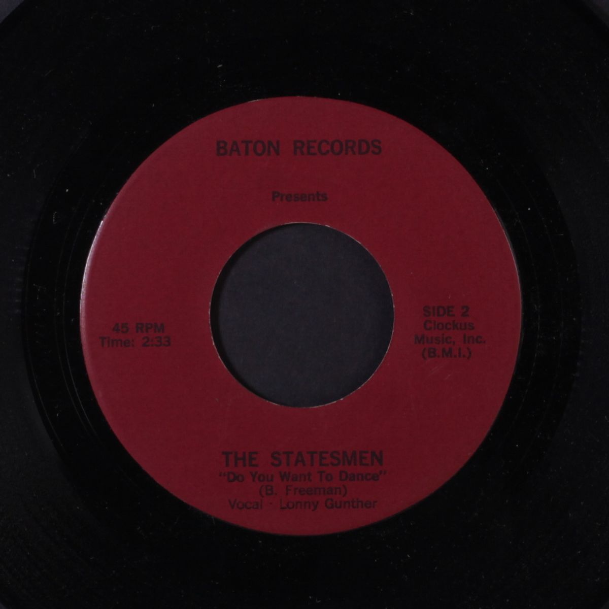 walkin' through the peaches / do you want to dance by STATESMEN