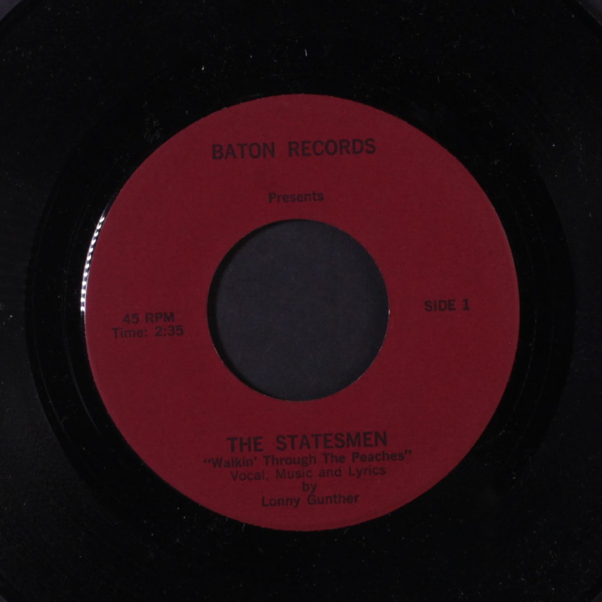 walkin' through the peaches / do you want to dance by STATESMEN