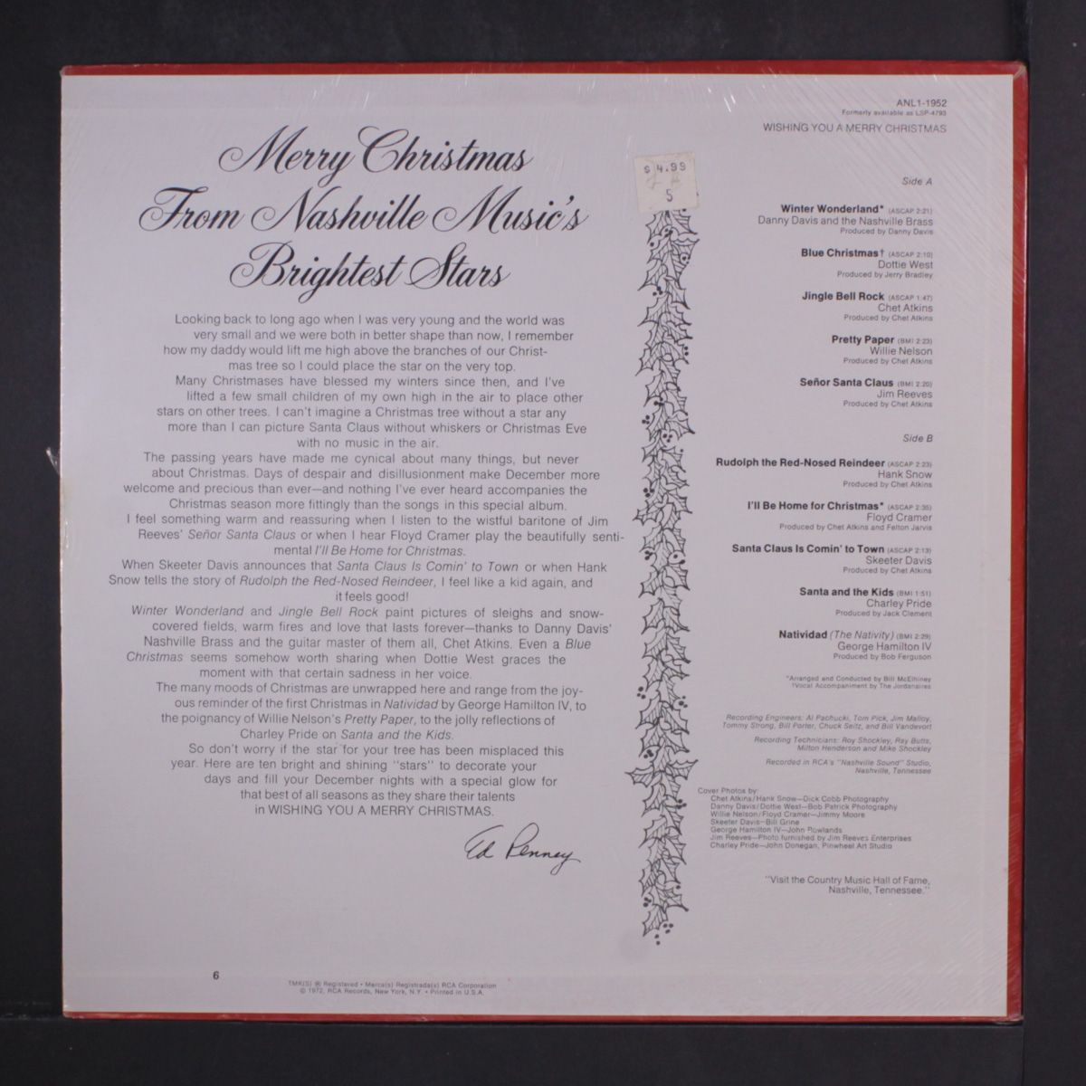 wishing you a merry christmas by VARIOUS