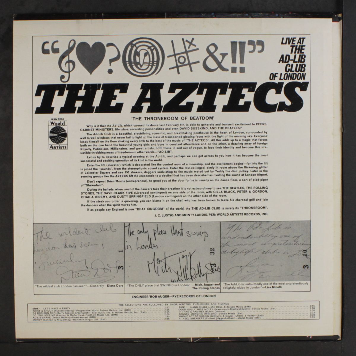 live at the ad-lib club of london by AZTECS