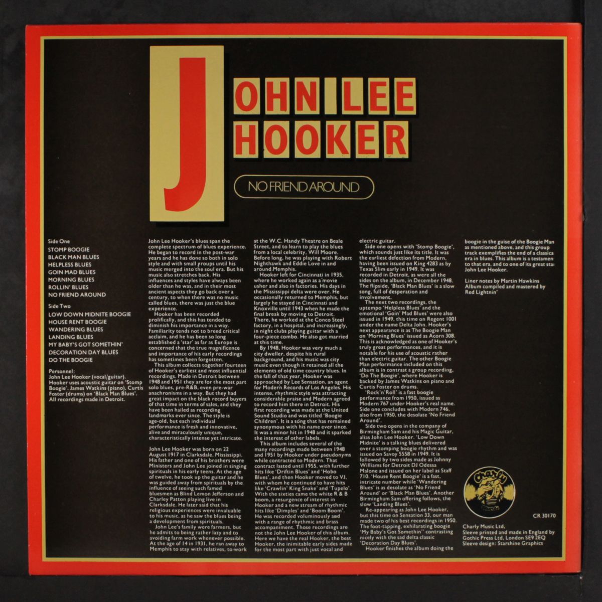 no friend around by JOHN LEE HOOKER