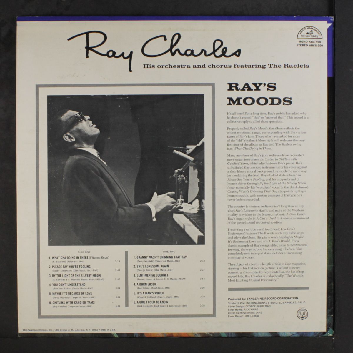 ray's moods by RAY CHARLES