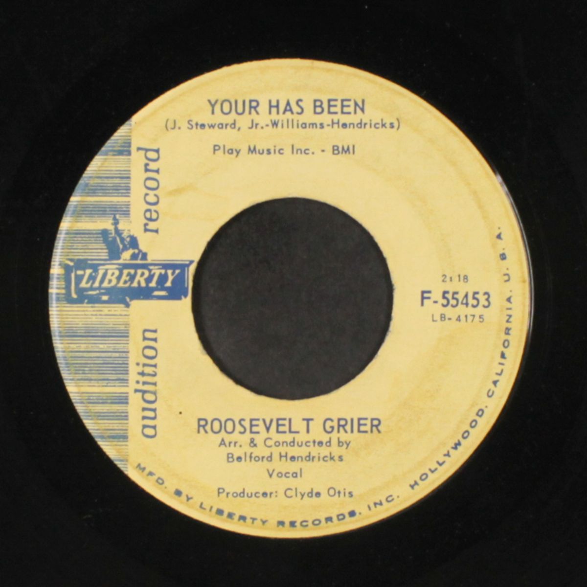 your has been / the mail must go thru by ROOSEVELT GRIER
