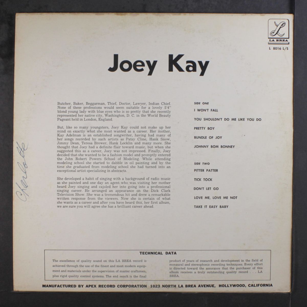introducing by JOEY KAY