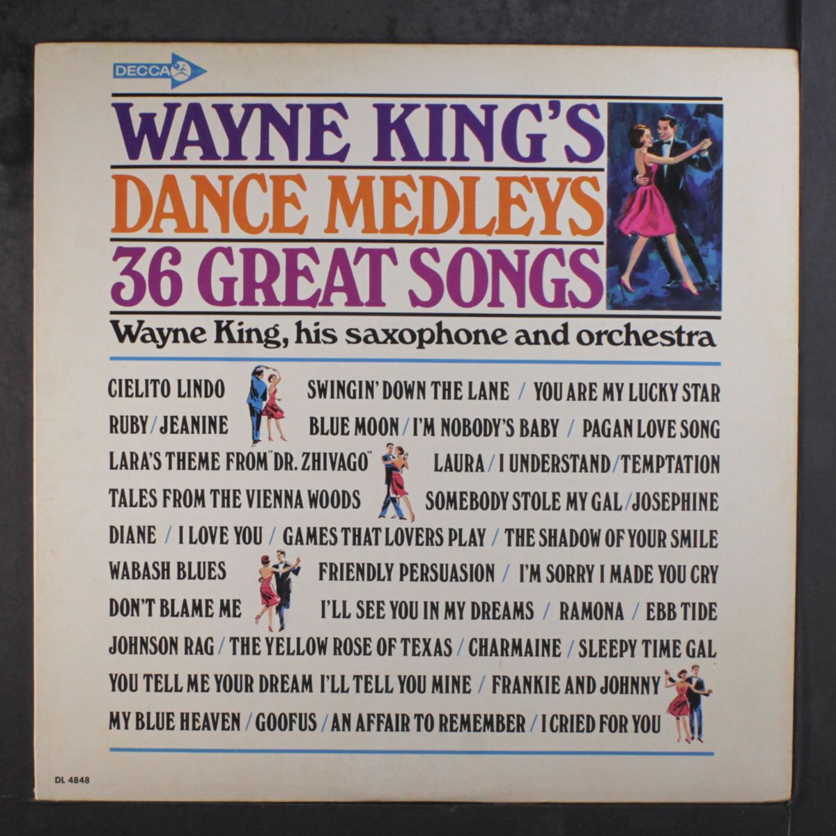 dance medleys, 36 great songs by WAYNE KING
