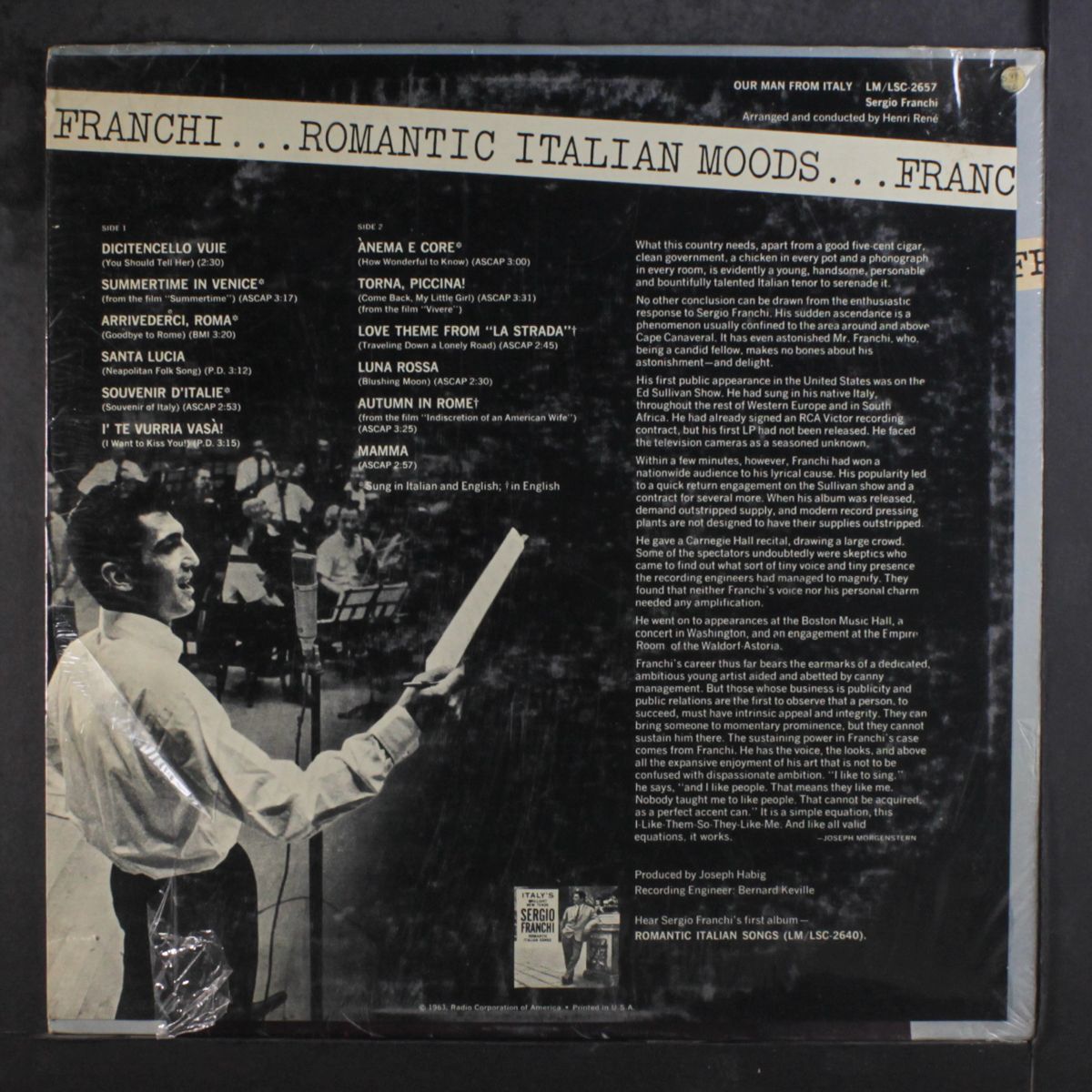 our man from italy by SERGIO FRANCHI