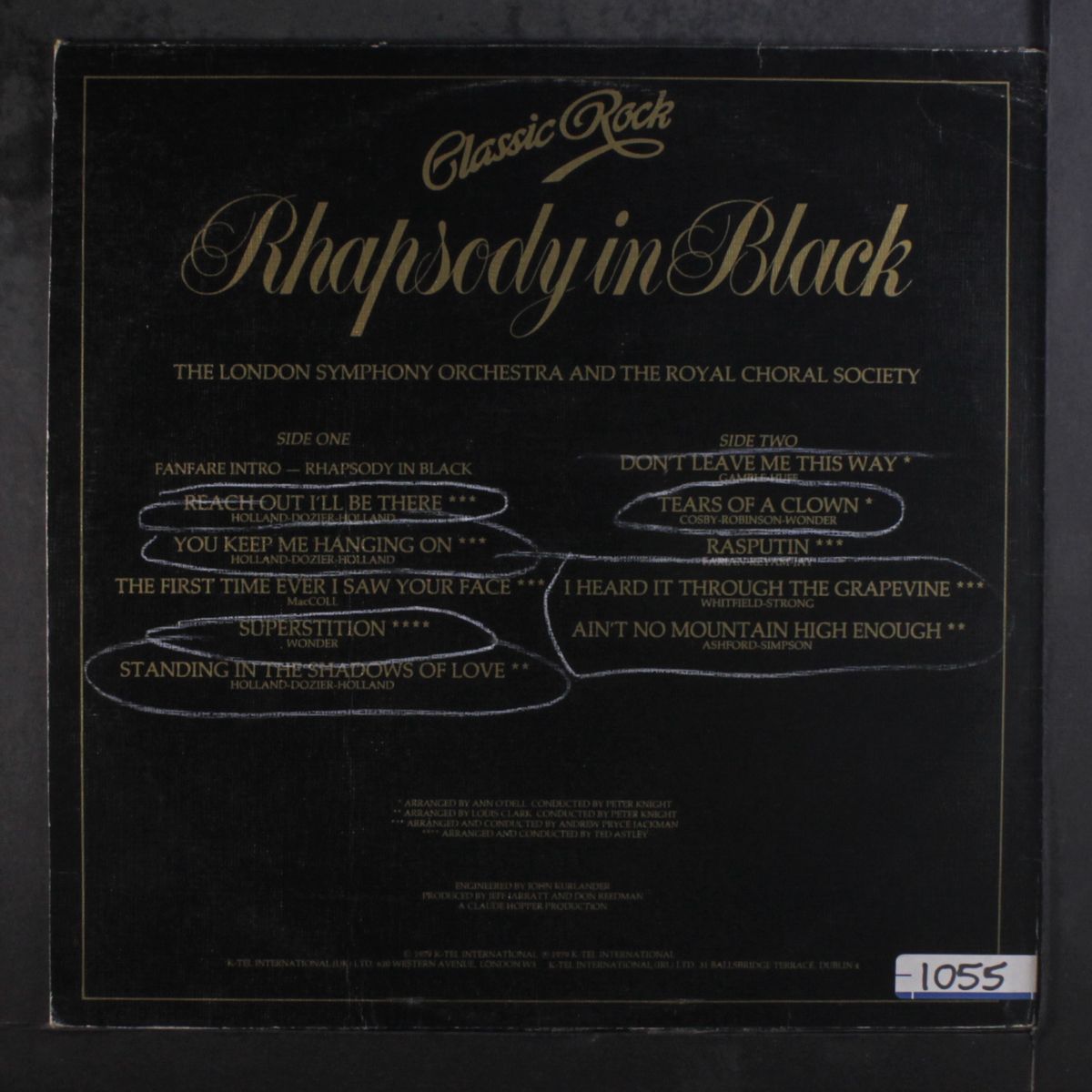 rhapsody in black by LONDON SYMPHONY ORCHESTRA