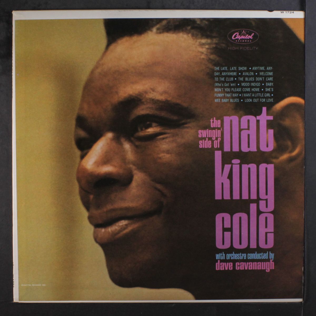 the swingin' side of by NAT 'KING' COLE