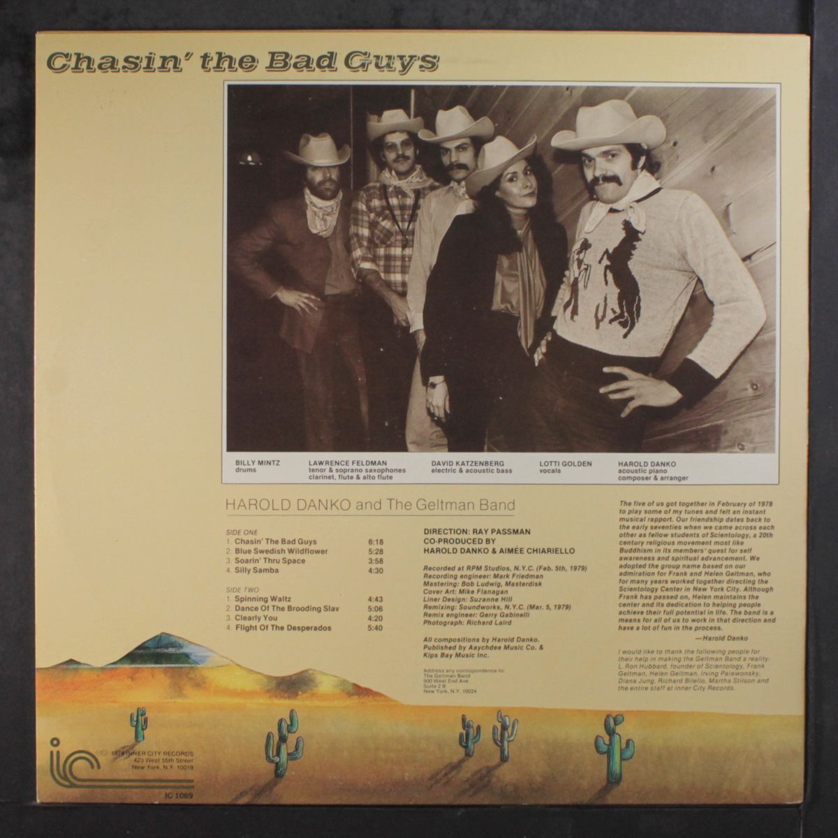 chasin' the bad guys by HAROLD DANKO