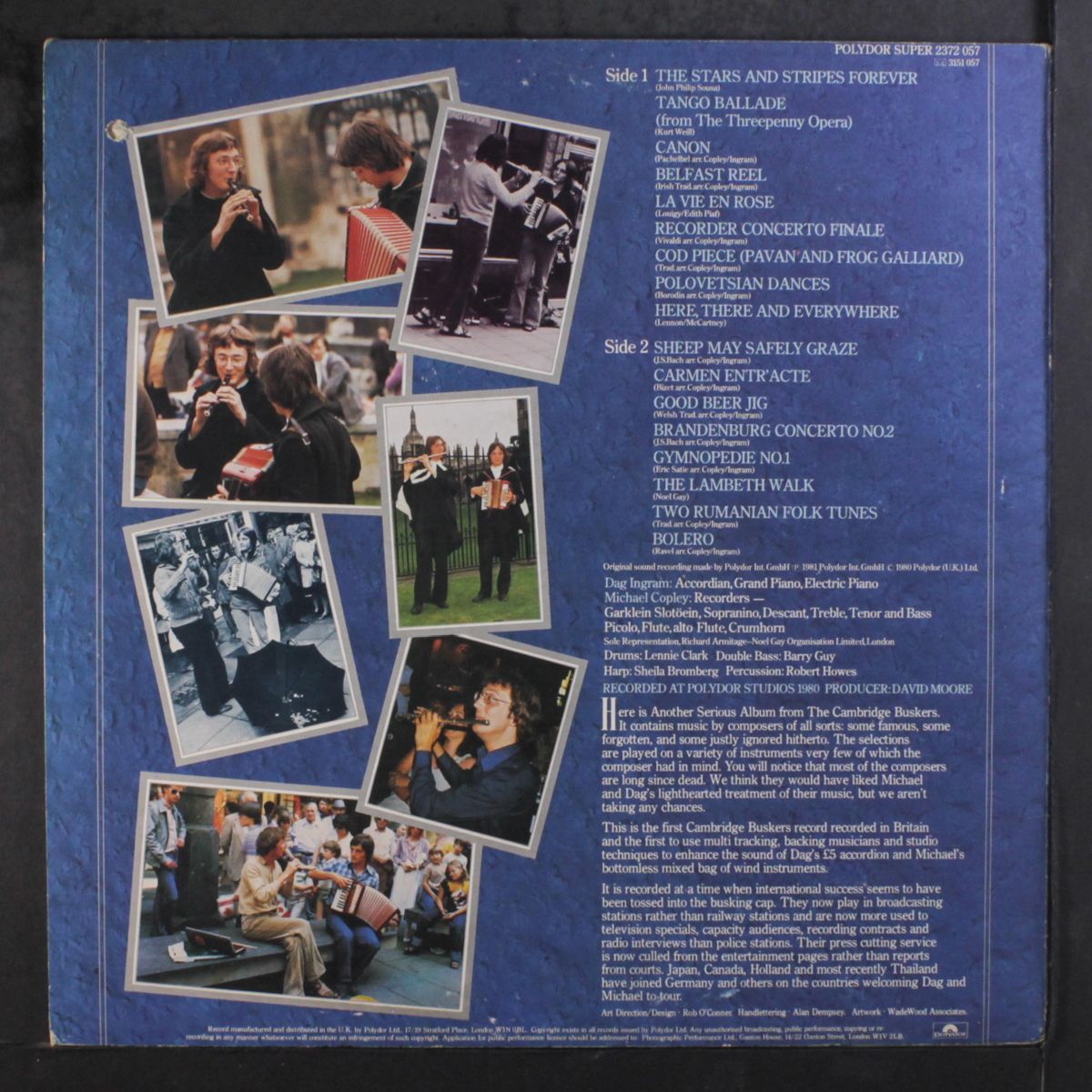 another serious album by CAMBRIDGE BUSKERS