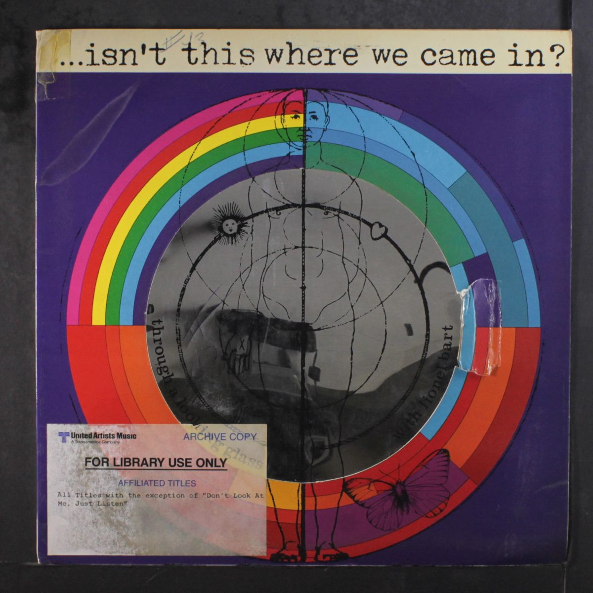isn't this where we came in? by LIONEL BART