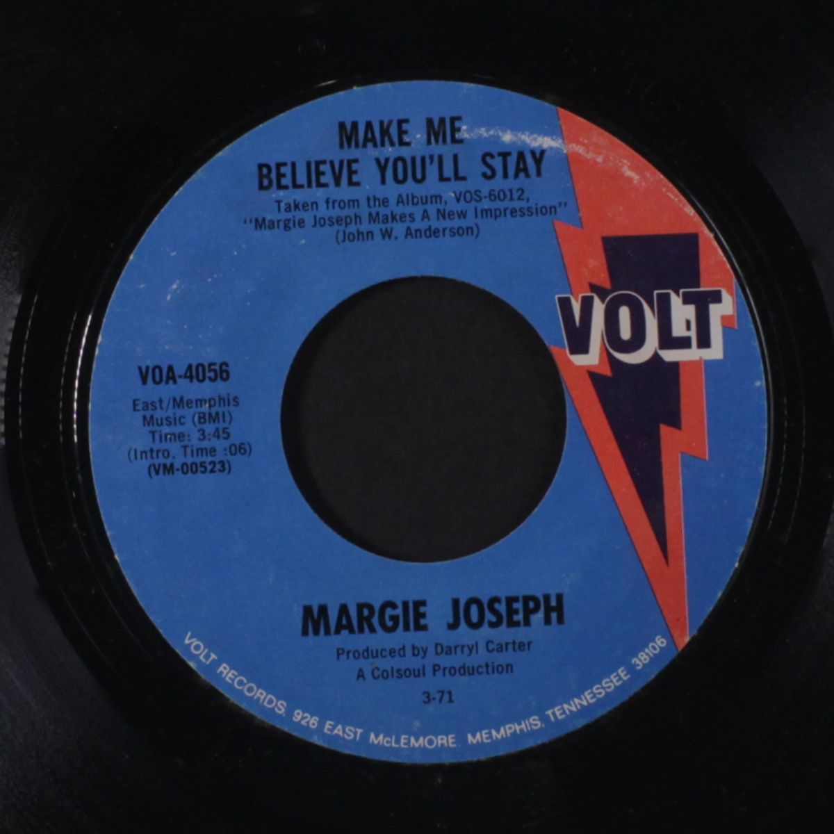 stop! in the name of love / make me believe you'll stay by MARGIE JOSEPH