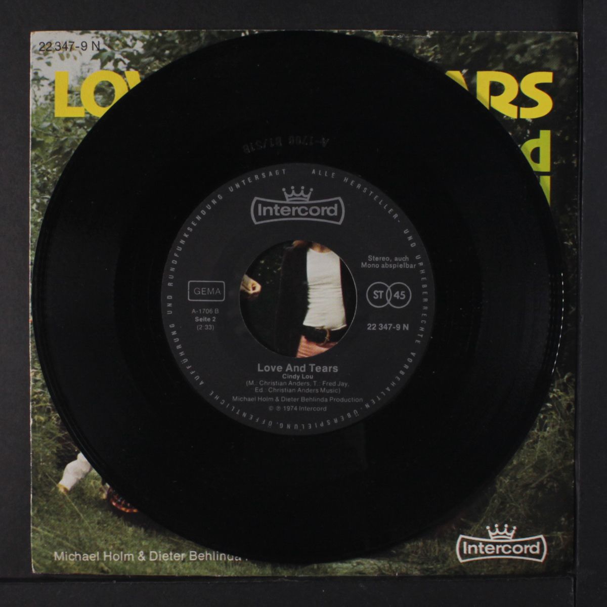 rock and roll lullaby / cindy lou by LOVE AND TEARS
