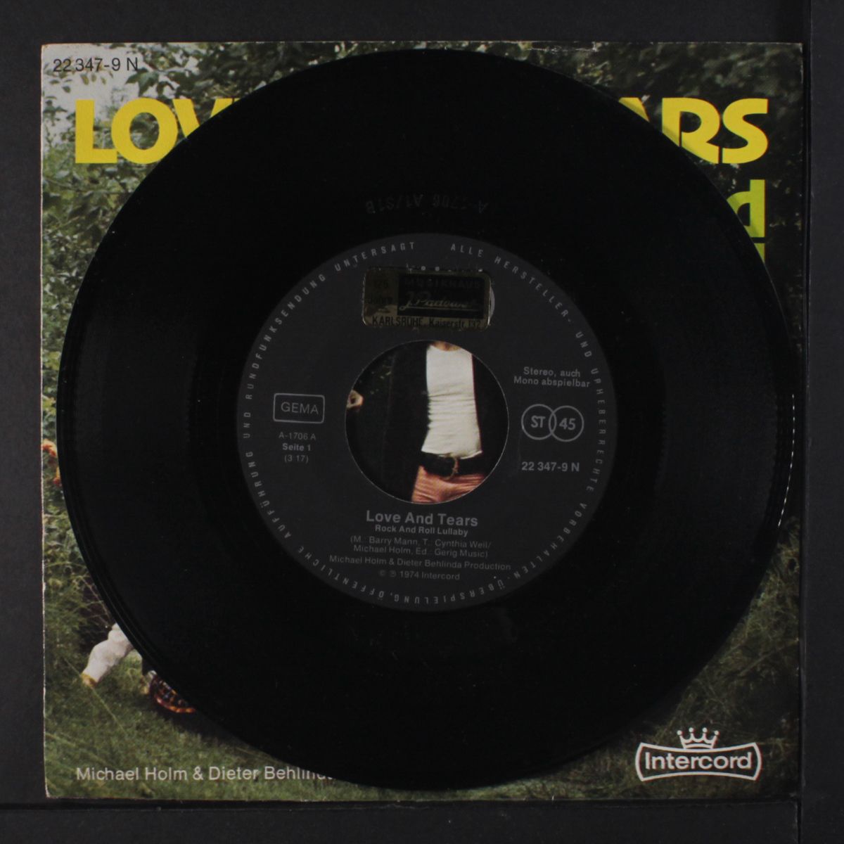 rock and roll lullaby / cindy lou by LOVE AND TEARS