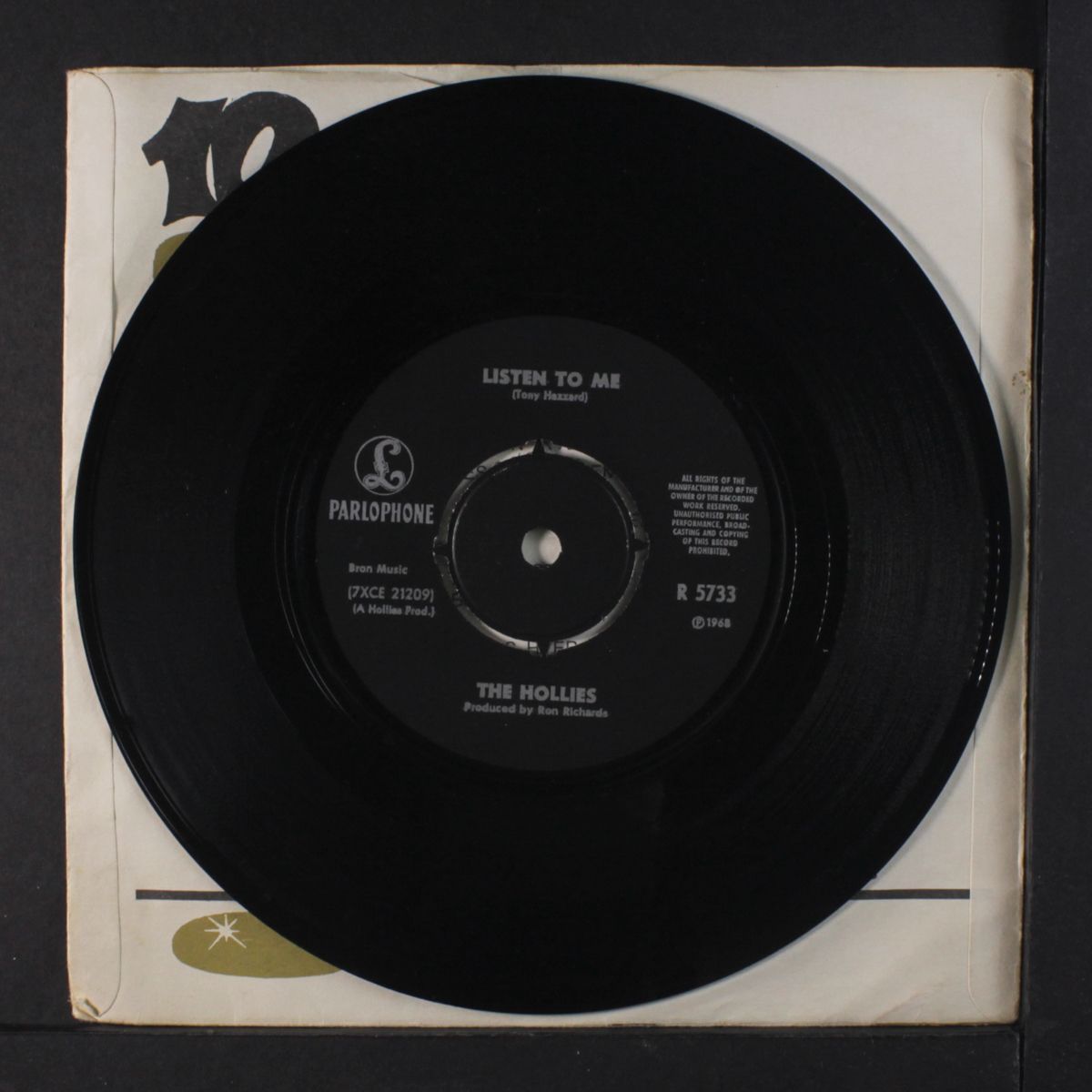 listen to me / do the best you can by HOLLIES