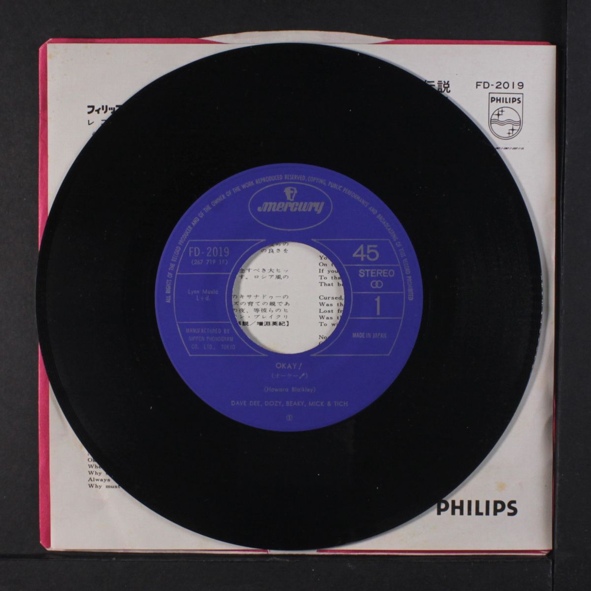 okay / the legend of xanadu by DAVE DEE, DOZY, BEAKY, MICK & TICH