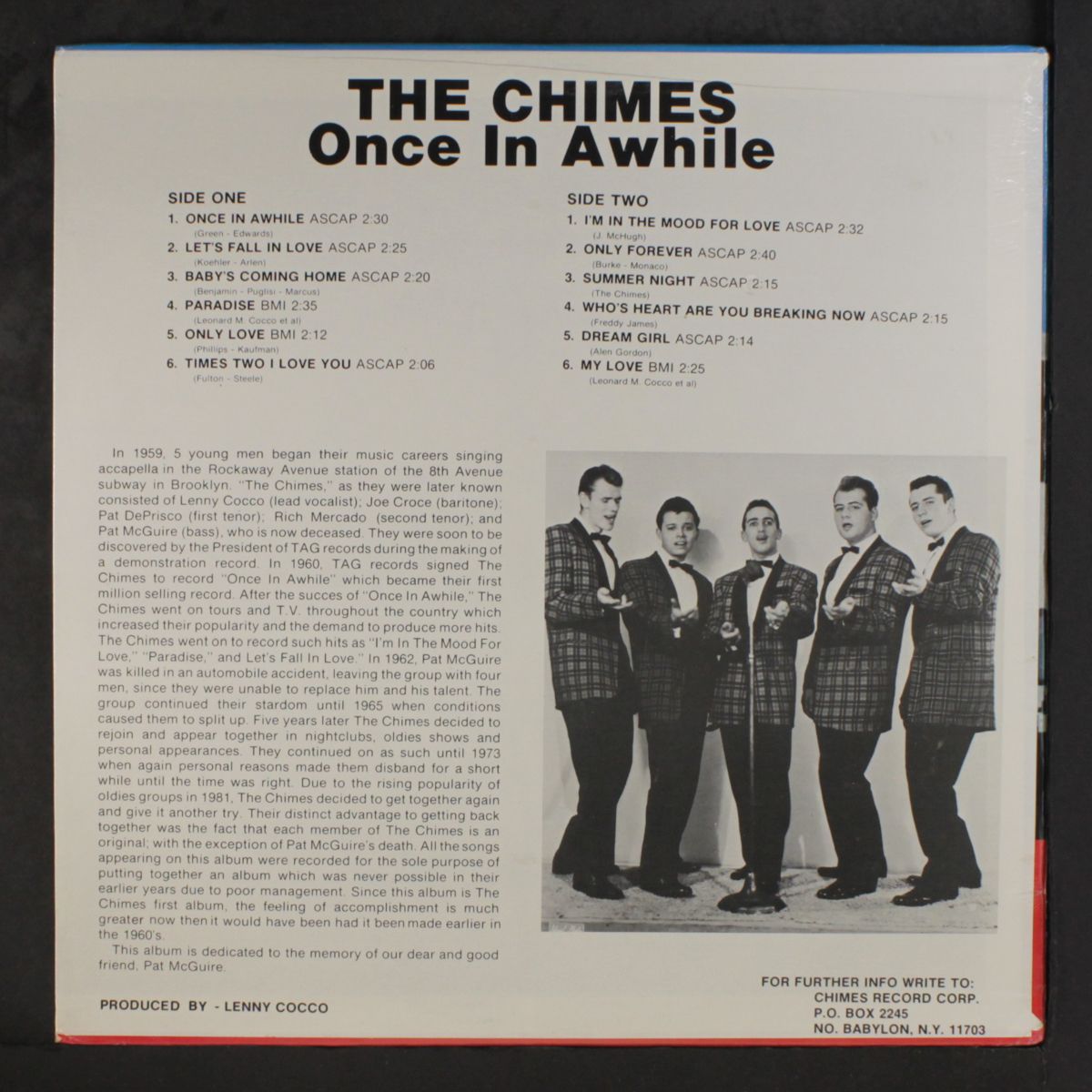 once in a while by CHIMES