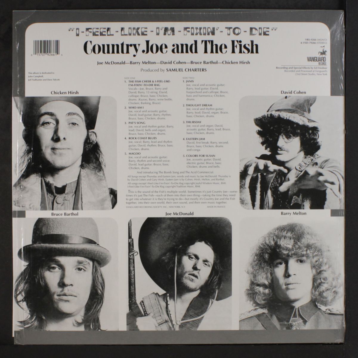 i feel like i'm fixin' to die by COUNTRY JOE & THE FISH