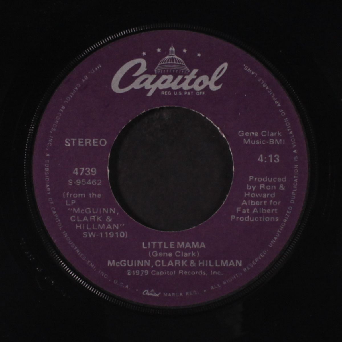 surrender to me / little mama by MCGUIN, CLARK & HILLMAN