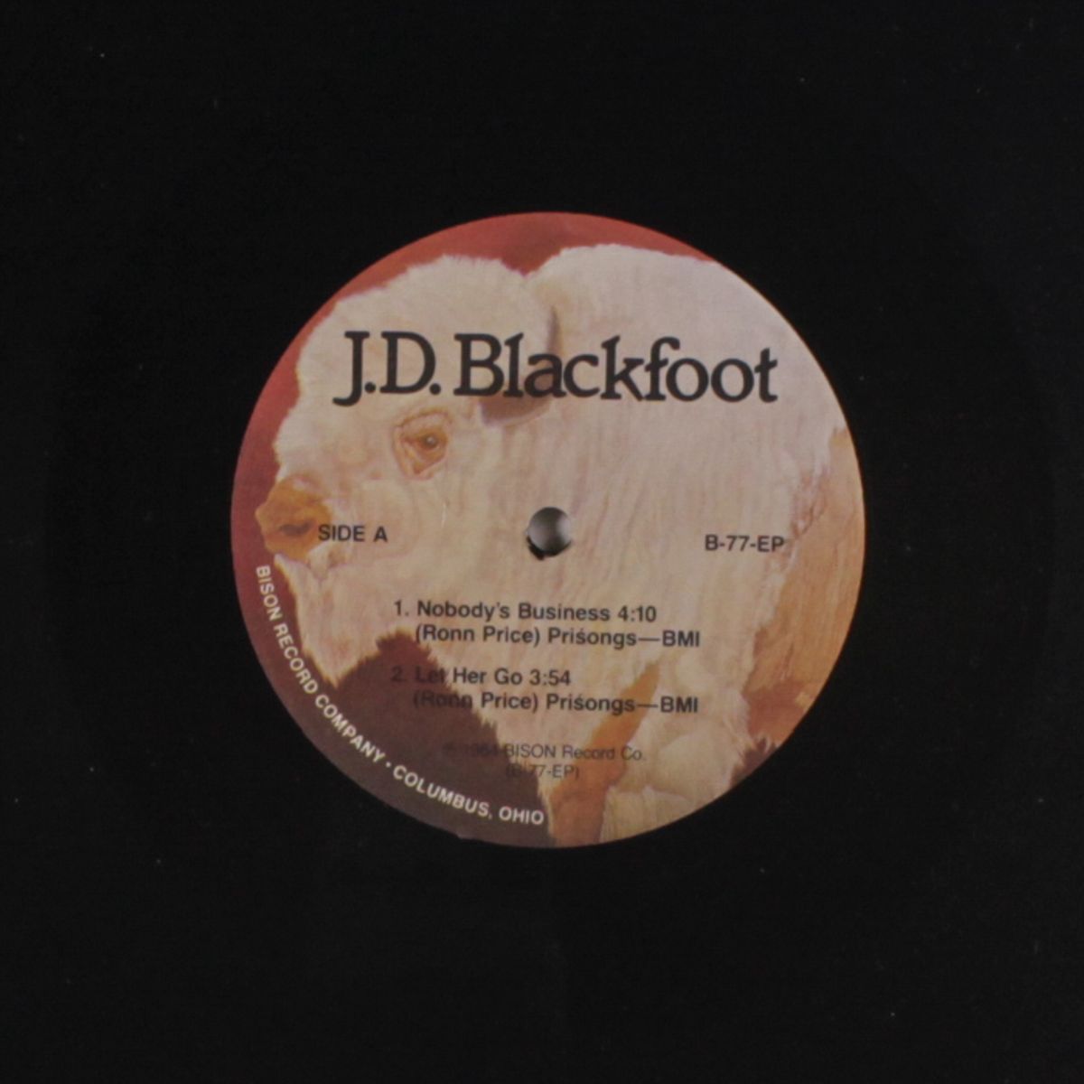 nobody's business ep by J.D. BLACKFOOT