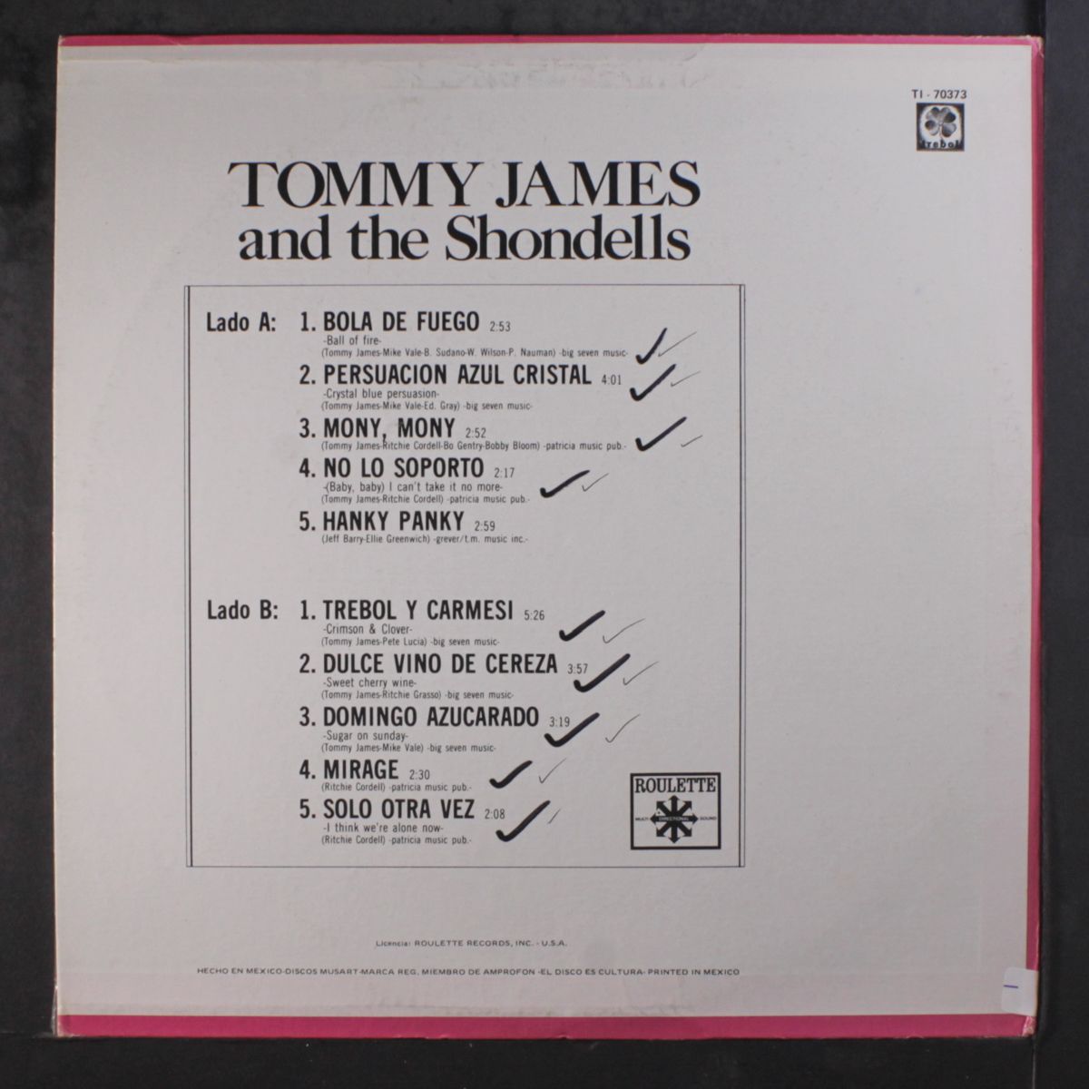 tommy james and the shondells by TOMMY JAMES & SHONDELLS